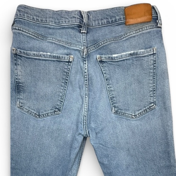 Citizens of Humanity Daphne Crop High -Rise Straight Distressed Jean size 29 - Picture 9 of 11